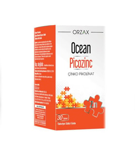 Picozinc Takviye Edici Gıda 30 Tablet