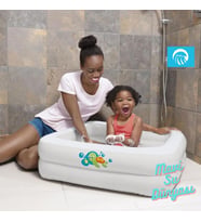 Havuz Banyo için 2 Bölmeli 86 Cm x 25 Cm - Mavi Su Dünyası