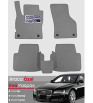 AUDİ A8 (2009-2017) Uyumlu EVA Paspas Tam Set–Araca Özel,Su Geçirmez,Hızlı ve Kolay Montaj