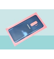 Samsung Galaxy S9 PLUS Uyumlu Arka Kapak Batarya Kapağı - MAVİ