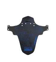 İmpact MAKE AN Bisiklet Çamurluk MDE-35 Mavi (Siyah)