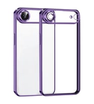 iPhone 17 Air Razer Lensli Silikon - Mor