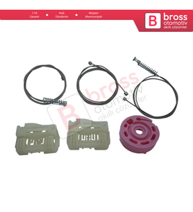 Hyundai I30 MK1 FD 2007-2012 5-Kapı 824712L001 İçin Elektrikli Ön Sol Cam Kriko Tamir Seti