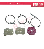 Hyundai I30 MK1 FD 2007-2012 5-Kapı 824712L001 İçin Elektrikli Ön Sol Cam Kriko Tamir Seti