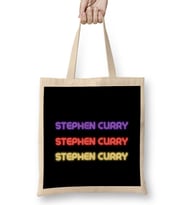 Stephen Curry - Basketball gifts Vintage Retro Rainbow Quotes For BOYS AND Dad Bez Çanta Uzun Saplı