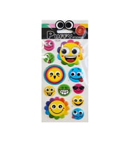 Puffy Stickers Çiçekler
