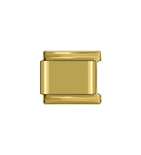Gold Bileklik Uzatma Büyütme Çelik İtalyan Charm