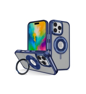 Joko Apple iPhone 16 Pro Max Banza Magsafe Standlı Kapak - Lacivert