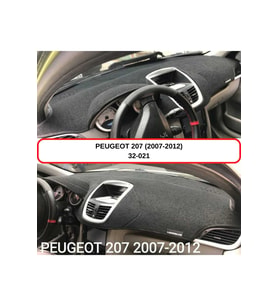 Peugeot 207 (2007-2012) Torpido Koruması / Halısı / Örtüsü