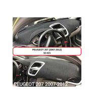 Peugeot 207 (2007-2012) Torpido Koruması / Halısı / Örtüsü