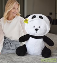 Pababo 90 Cm Dev Uykumcuk Ayıcık (bubblebear) (Siyah)