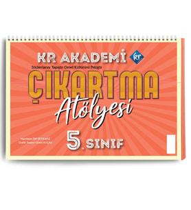 Kr Akademi Yayınları 5. Sınıf Çıkartma Atölyesi