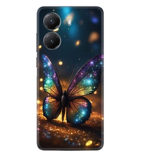 Xiaomi Poco X7 Pro Kılıf Boutique Baskılı Resimli Rengarenk Kelebek Pcode -097