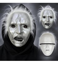 Beyaz Saçlı Michael Myers Plastik Karakter Maskesi