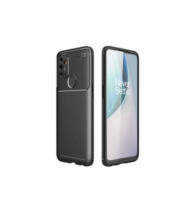 OnePlus Nord N100 Uyumlu Kılıf Zore Negro Silikon Kapak (Siyah)