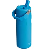 Stanley The Iceflow Flip Straw 2.0 Pipetli Termos 0.47 Lt (16 Oz) - Azure