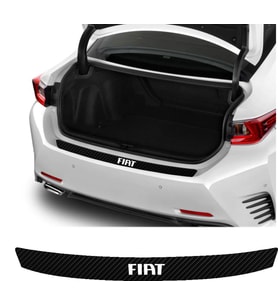 Fiat Fullback İçin Uyumlu Aksesuar Oto Arka Tampon Bagaj Koruyucu Sticker 92*7 Cm