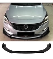 Opel Astra K Ön Lip Parlak Siyah 3 Prç Kulaklı ABS Kolay Kurulum