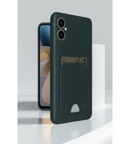 Samsung Galaxy A05 Uyumlu Kelvin Kartvizitli Silikon - Siyah
