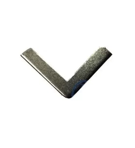 Kitap, Kapak, Menü, Albüm Köşesi, Orta - 18x32mm, Nikel, 1000 Adet