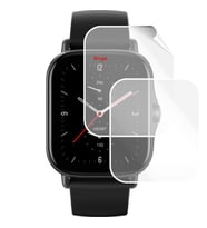 Amazfit GTS 2e 42mm Saat Ekran Koruyucu Tam Kaplama TPU Film 2 Adet (Şeffaf)