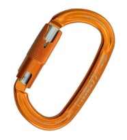 Kong Ovalone Alu RISE Lock 26KN Otomatik Triactlock 3 Kilitli Alüminyum Oval Karabina 712LE0OPOKK Orange