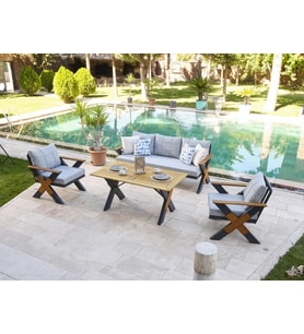 Lotus Bahçe Balkon Oturma Grubu