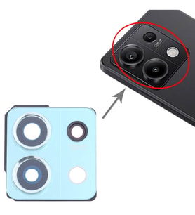 Xiaomi Redmi Note 13 5G Kamera Lensi Cam Full 2312DRAABG Beyaz (Mavi)