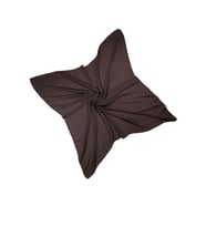 Mısırlı Eşarpları Aerobin Jazz ( Caz ) Eşarp 110x110 Cm (Acı Kahve)