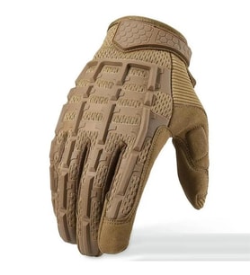 Kauçuk Masfal L Beden CAY232 Taktikal Eldiven Wolf Brown