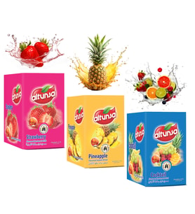 Altunsa Çilek Ananas Kokteyl Toz İçecek Seti