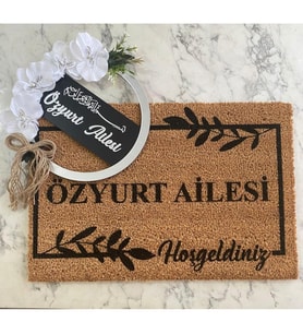 KAPI SÜSÜ VE  PASPAS SETİ (Siyah)