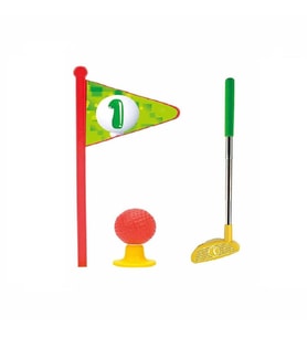 Mini Golf Oyun Seti - Sarı Top Çukuru