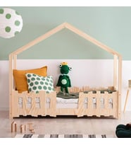 Markaawm Montessori Yatak Çocuk Karyola Bebek Beşik Triangle (Karışık)