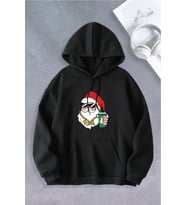 Unisex Kadın Erkek Skymoon Baskılı Oversize Sweatshirt 2İPLİK (Çok Renkli)
