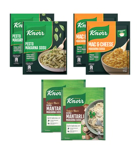 Knorr Makarna Sosu 3 Çeşit 6 lı Karma Paket