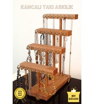 Takı Standı, Takı Askısı, 32 Kancalı, Kolye Askılık Takı Düzenleyici