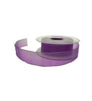 Şifon Kurdele 4 Cm (20 Metre)  Mor