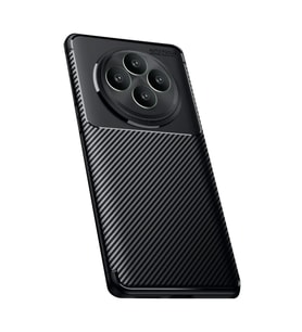 Oppo Reno 11 FS Kılıf Auto Focus Karbon Kapak - Siyah