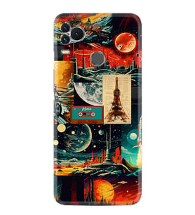 X400 Kılıf Hayat Serisi Desenli Retro Patchwork-Product Code 2003