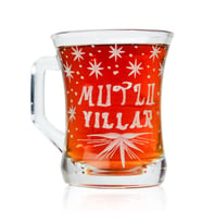 Decocia Yeni Yıl Hediyesi Kişiye Özel Yazılı İsimli Cam Kupa 225CC Handmade