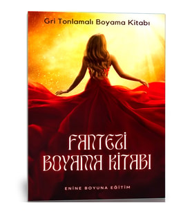 Fantezi Boyama Kitabı (Fantastik Kadın Boyamaları Kitabı)