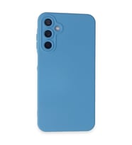 Samsung Galaxy A05s Kılıf Nano İçi Kadife Silikon - Mavi