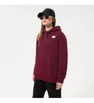 Jordan Flight Fleece Oversize Hoodie Kadın Bordo Kapüşonlu Sweatshirt