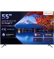 55" 4K Ultra HD Google TV (CT55GT300U), Dolby Vision & Atmos, Çerçevesiz, HDR, Dahili Uydu Alıcı, Wi-Fi, Bluetooth, 3x HDMI, Android 14 Smart TV