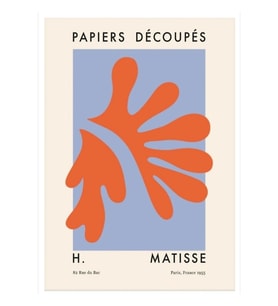 Matisse Tablo Ahşap Poster Dekoratif