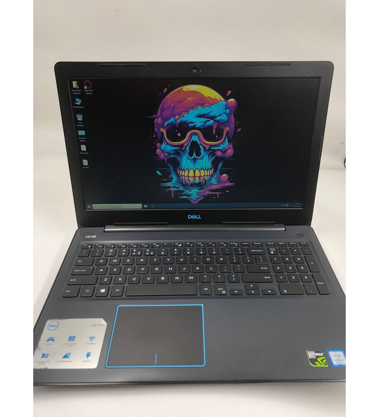 Dell G3 15 İ7-8. Nesil 32 Gb Ram 512 Gb Ssd 4 Gb Ekran Gaming Laptop