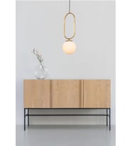 TT016-1 ESK TT Aydınlatma Eskitme Kaplama Beyaz Camlı Tekli Avize