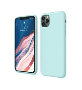 Apple iPhone 11 Pro Kılıf First Silikon - Turkuaz