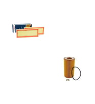 Bosch Filtre Bakım Seti Mercedes CLS 500 C219 2005-2011 Benzin Hava + Yağ filtre